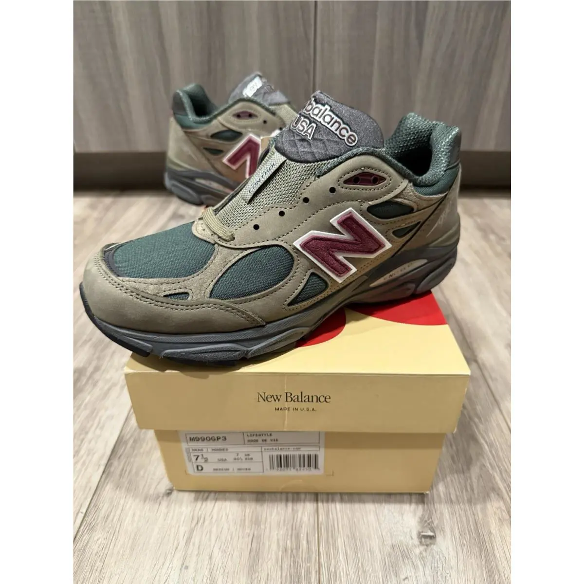 New Balance shoes - New Balance 990 v3 - M990GP3 - Green 0