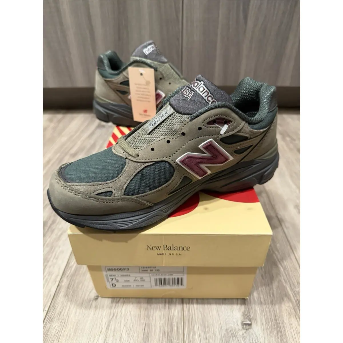 New Balance shoes - New Balance 990 v3 - M990GP3 - Green 2