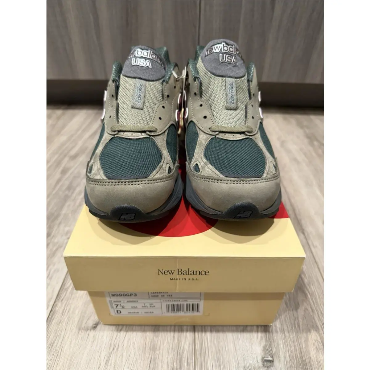 New Balance shoes - New Balance 990 v3 - M990GP3 - Green 3