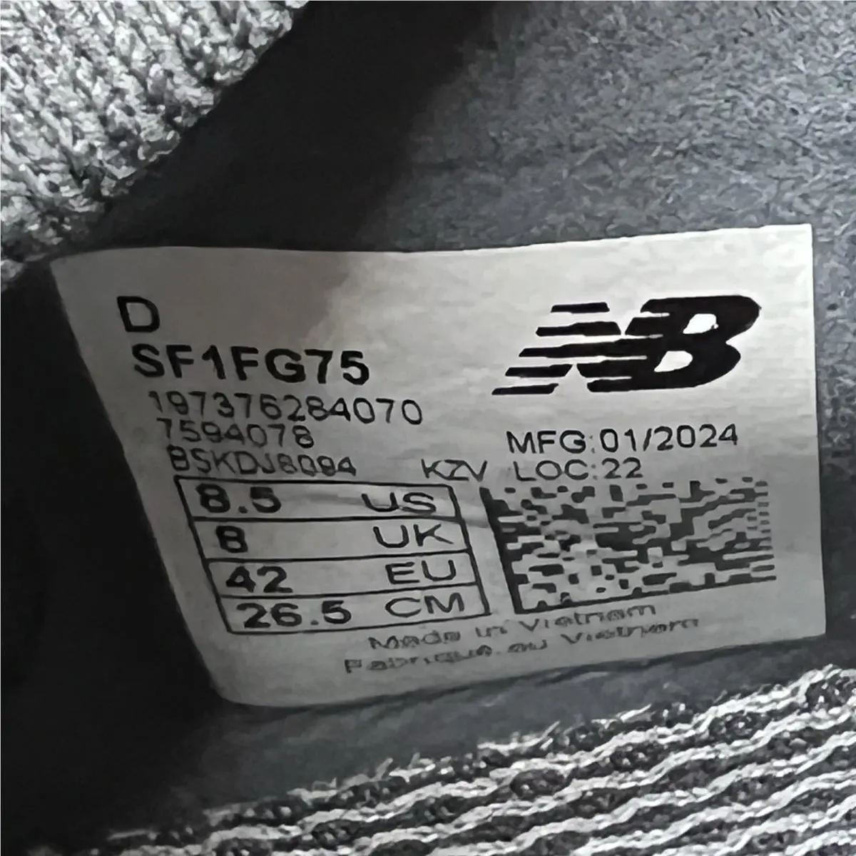 New Balance shoes - Furon v7+ Pro FG G75 - SF1FG75 - Gray 7