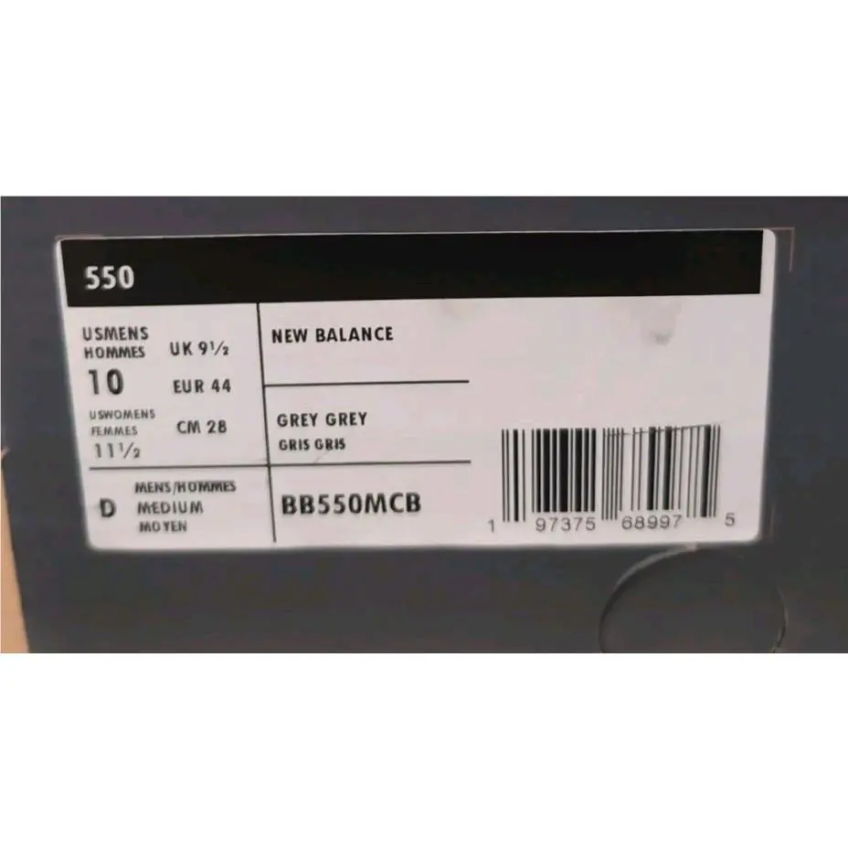 New Balance shoes - New Balance 550 - BB550MCB - Gray (UPC: 197375689975) 4
