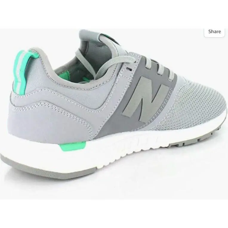 New Balance shoes - WRL247YC - WRL247YC - Silver Mink/Vivid Jade 0