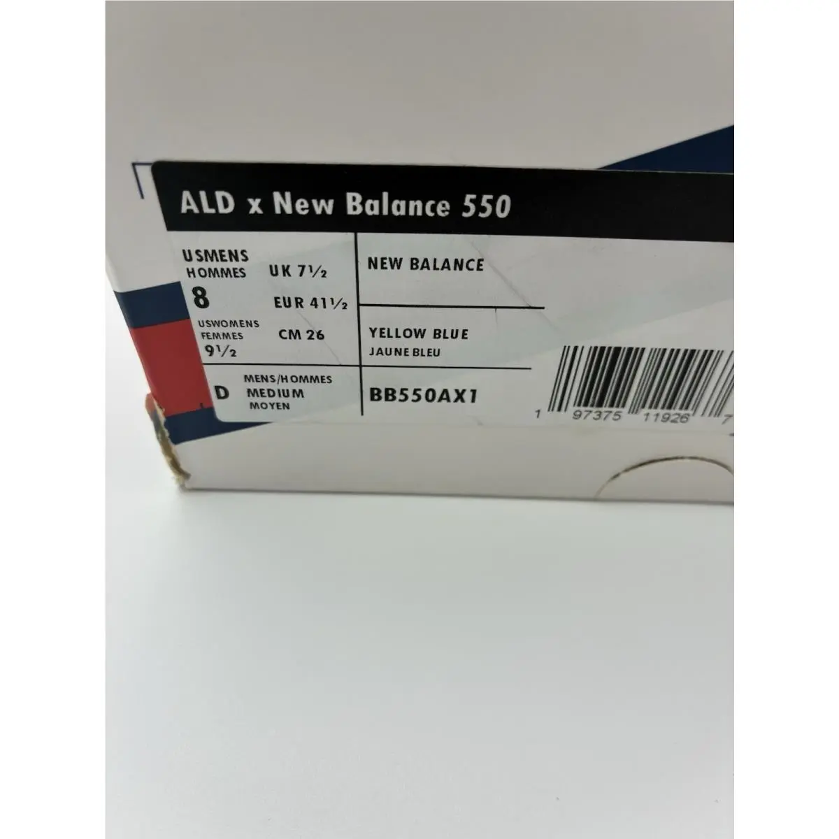 New Balance shoes - New Balance BB550 - BB550AX1 - Multicolor 8