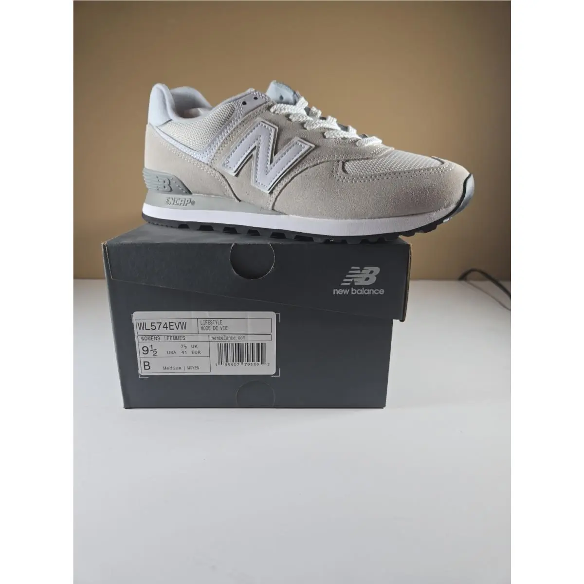 New Balance shoes - New Balance 574+ - WL574EVW - Grey 4