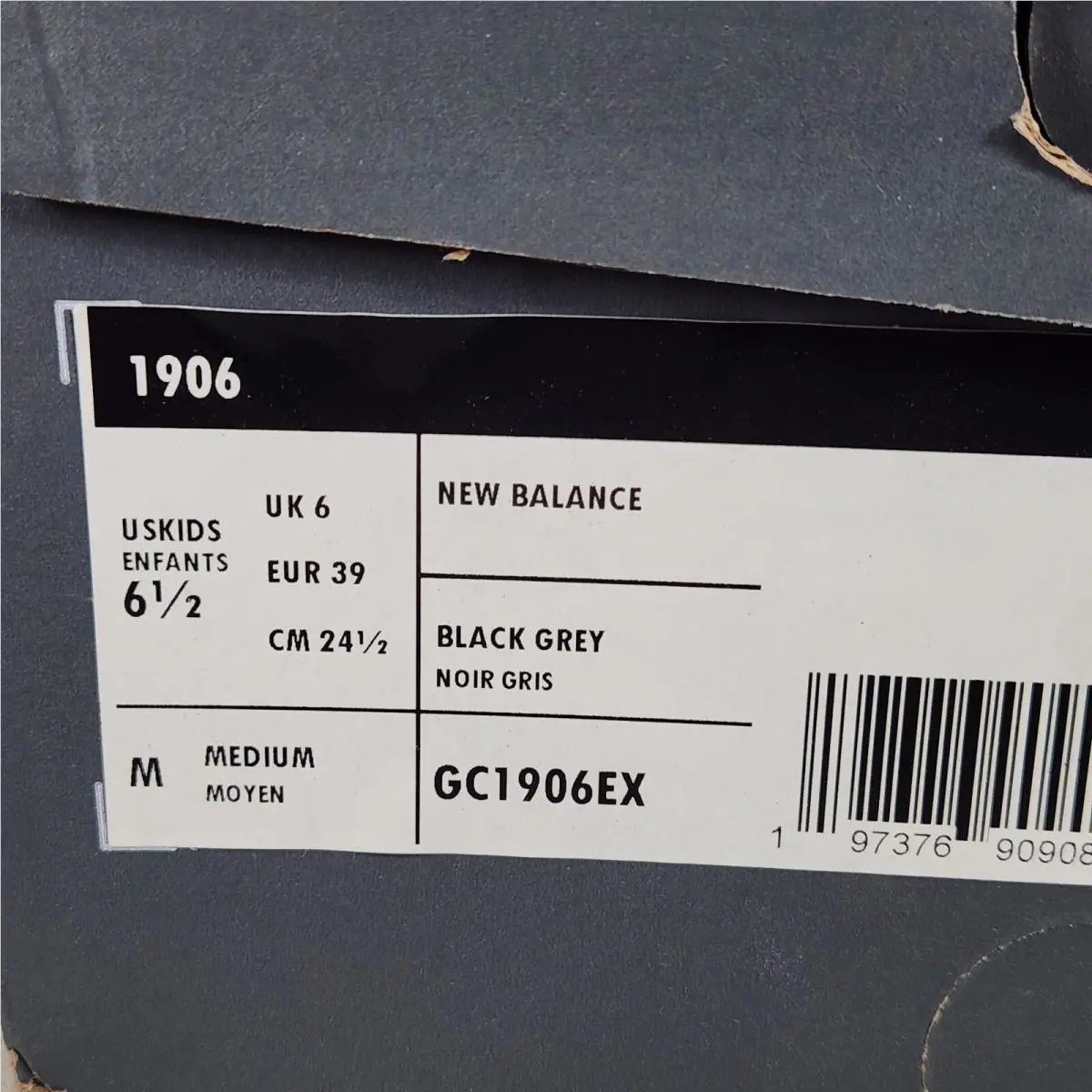 New Balance shoes - GC1906EX - GC1906EX - Black 6