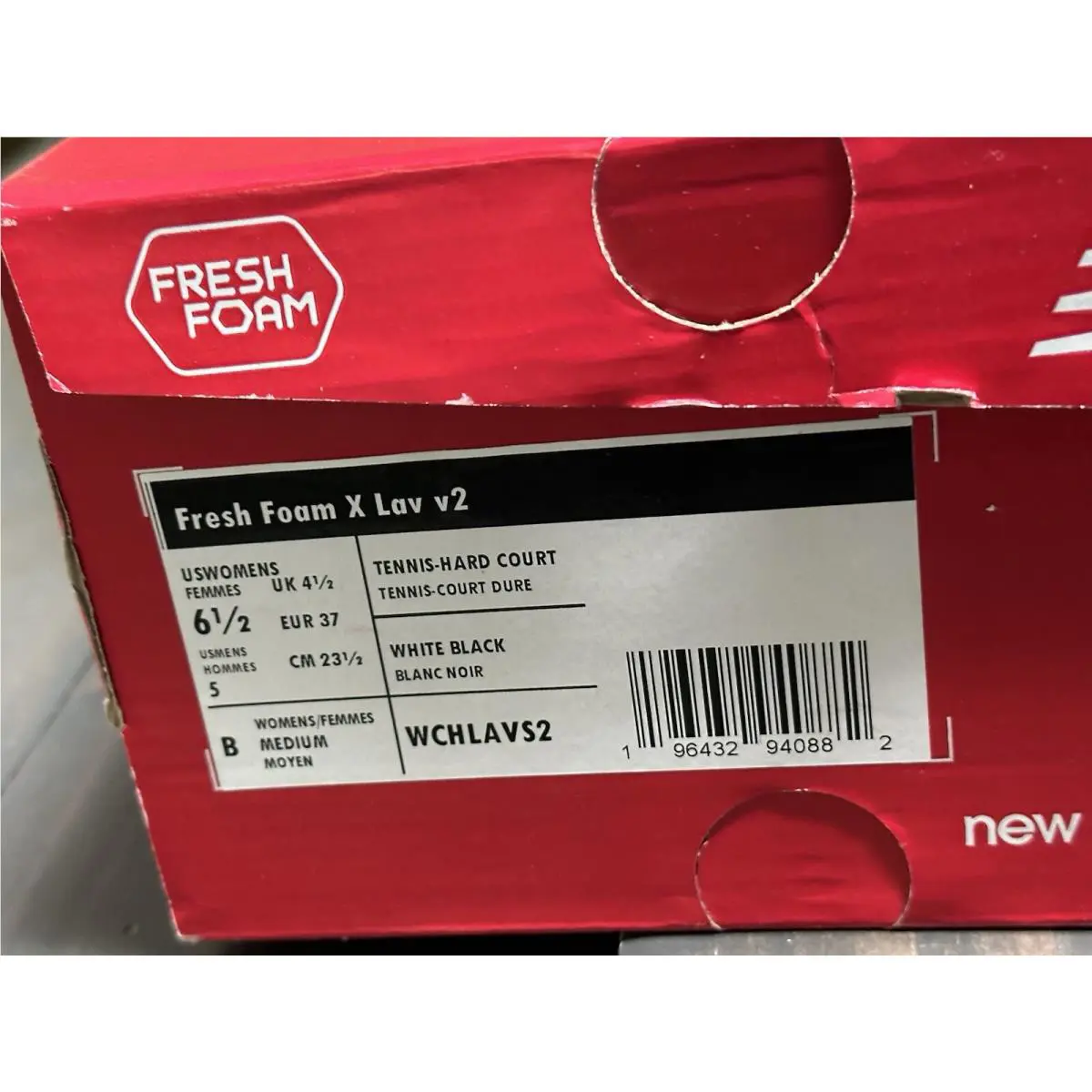New Balance shoes - New Balance Fresh Foam X LAV - Wchlavs2 - White 5