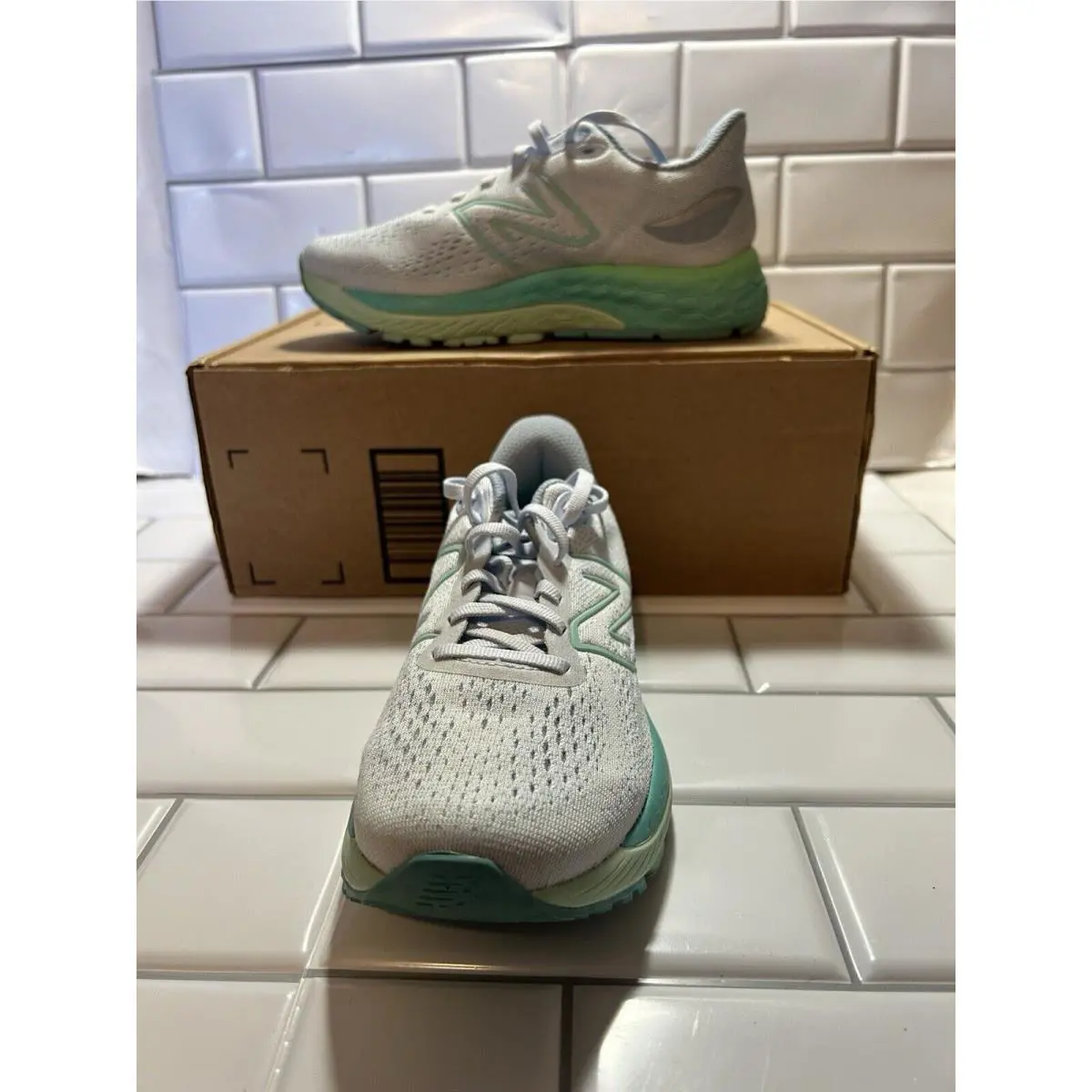 New Balance shoes - New Balance 880 - W880f12 - Mint And Gray 1