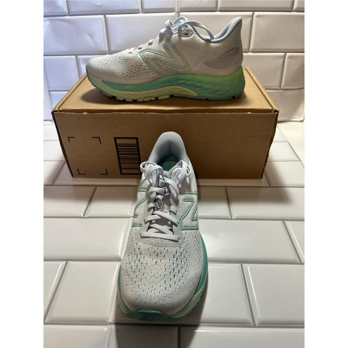New Balance shoes - New Balance 880 - W880f12 - Mint And Gray 2