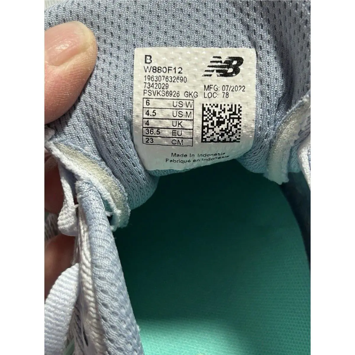 New Balance shoes - New Balance 880 - W880f12 - Mint And Gray 10