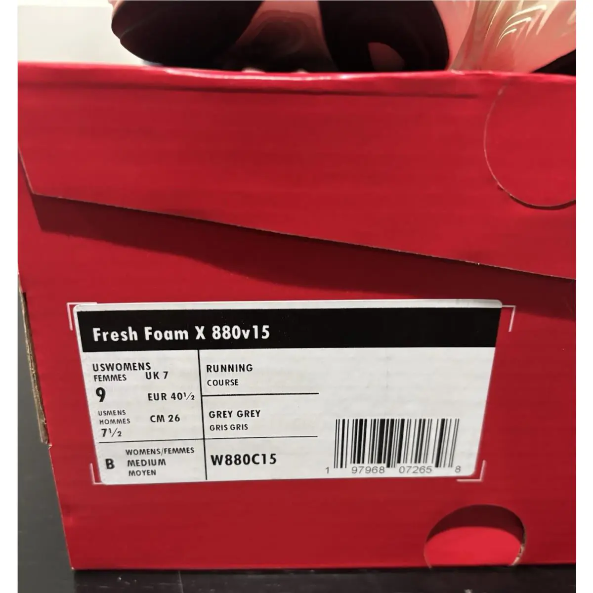 New Balance shoes - 880v15 - 880v15 - Gray 4