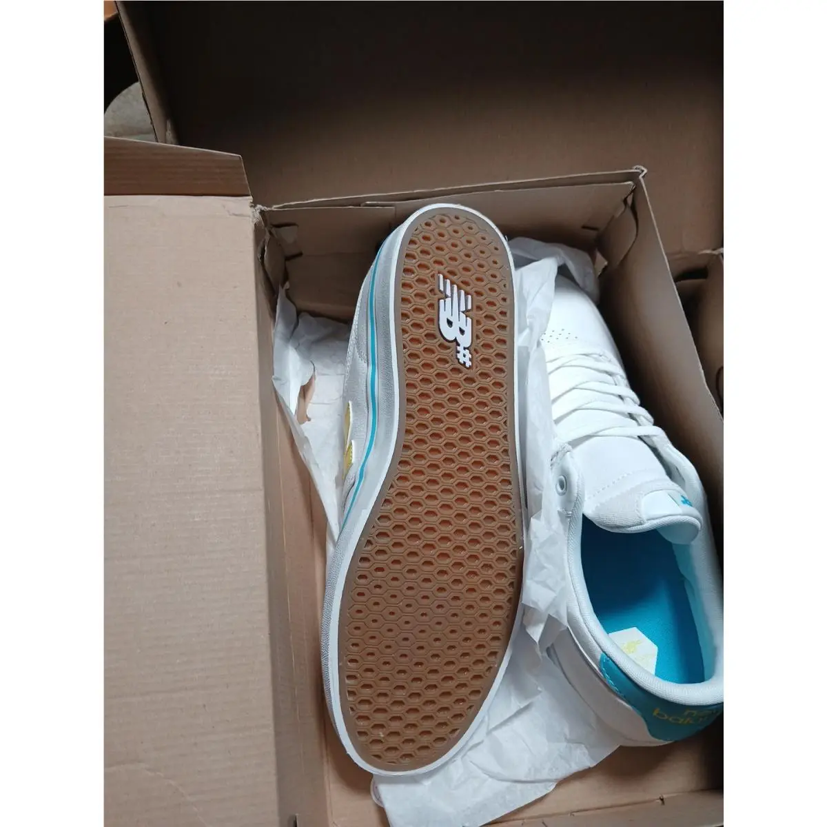 New Balance shoes - New Balance Numeric 255 - Numeric - NM255WYB - White 5