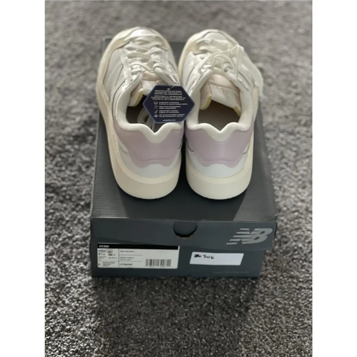 New Balance shoes - New Balance CT302 - CT302OC - White Purple 1