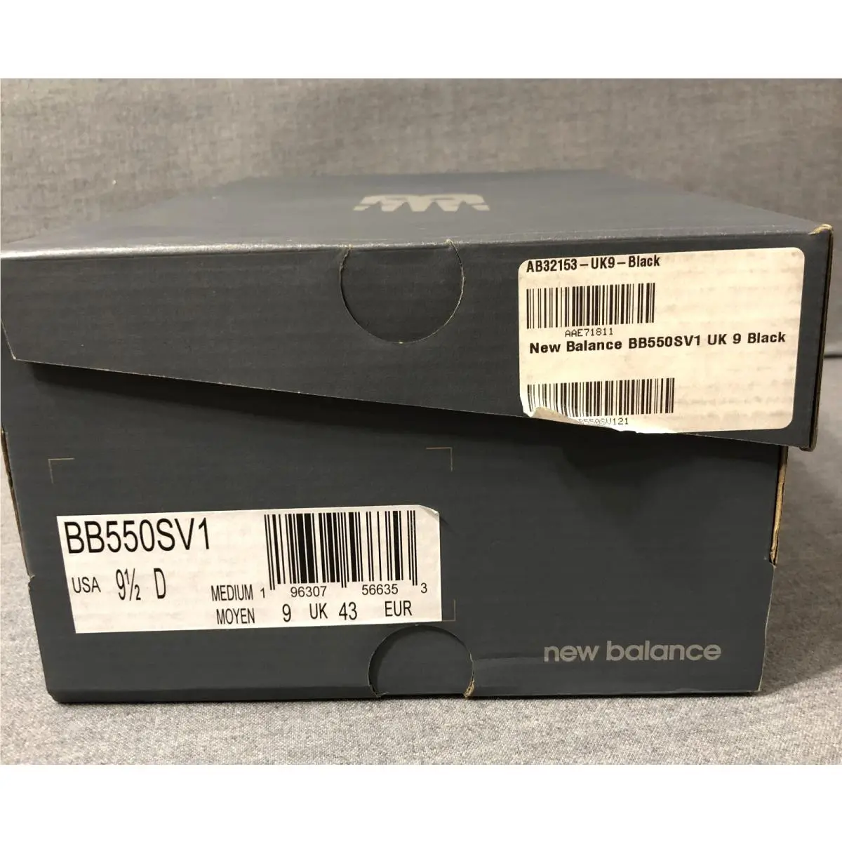 New Balance shoes - New Balance 550 - BB550SV1 - Black (UPC: 196307566353) 0