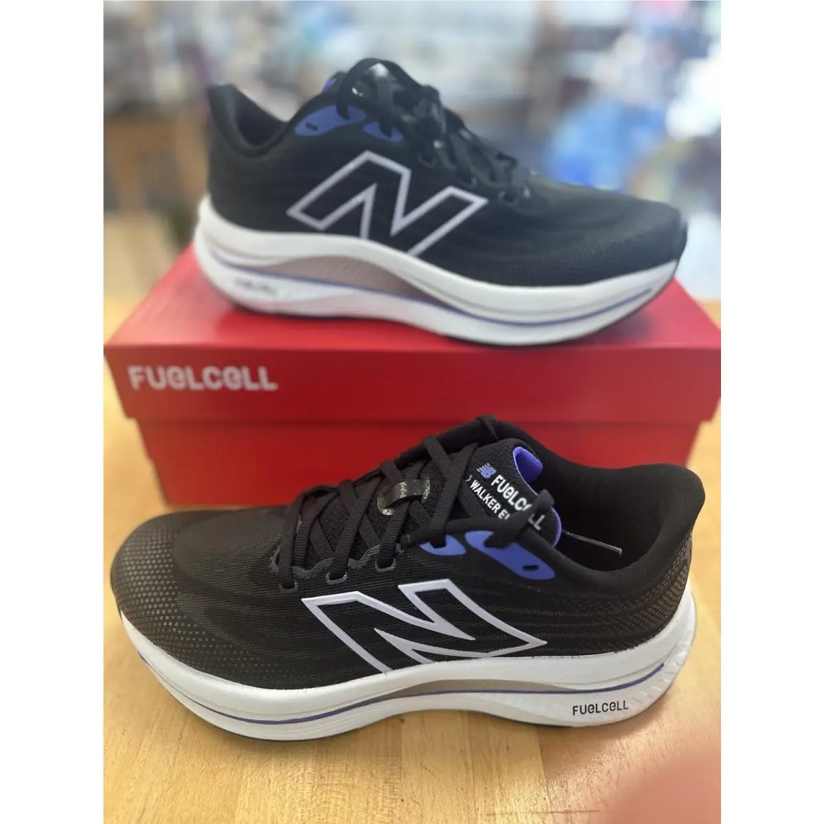 New Balance WWWKELB1 Fuelcell Walker Women’s Shoes Sz 7.5 2E WW Black