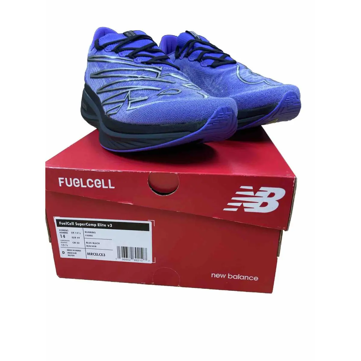 New Balance shoes - New Balance FuelCell SuperComp Elite v3 - MRCELCE3 - Purple 2