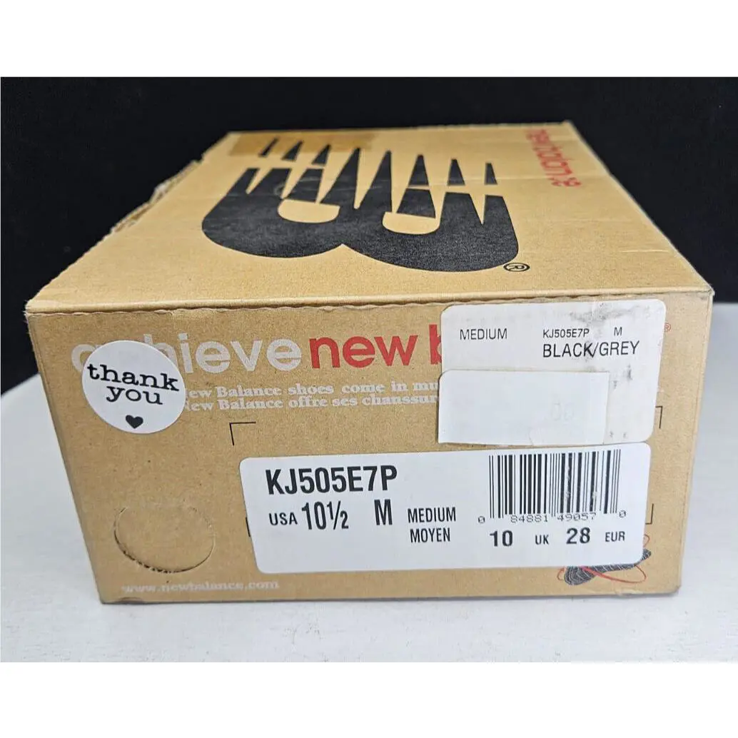 New Balance shoes - Black/gray (UPC: 084881490570) 9