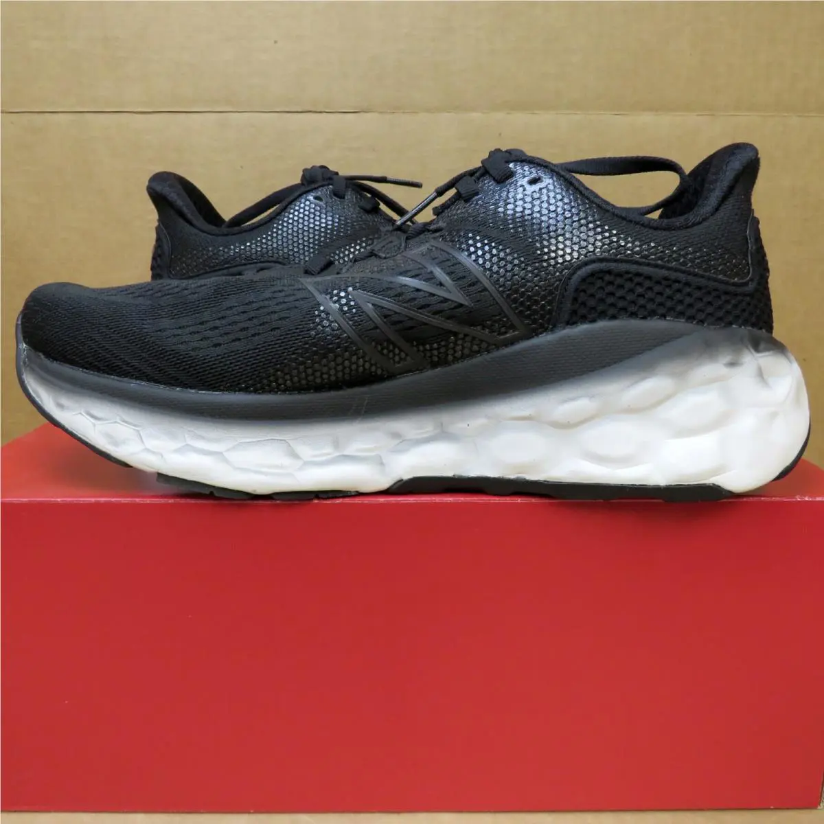 New Balance shoes - More V3 - More - Black/Gray/White 8