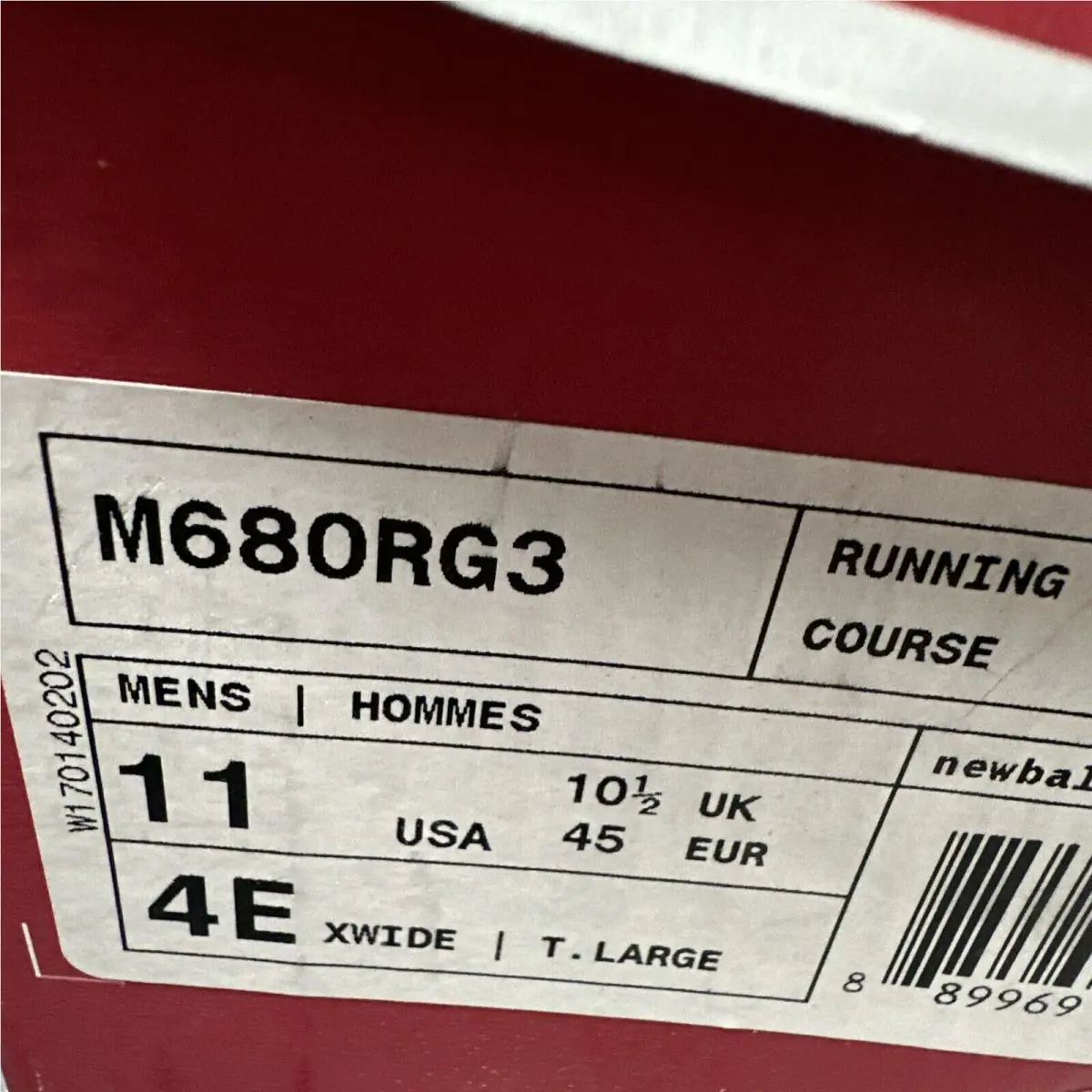 New Balance shoes - M680RG3 - M680RG3 - Gray (UPC: 0889969666829) 16