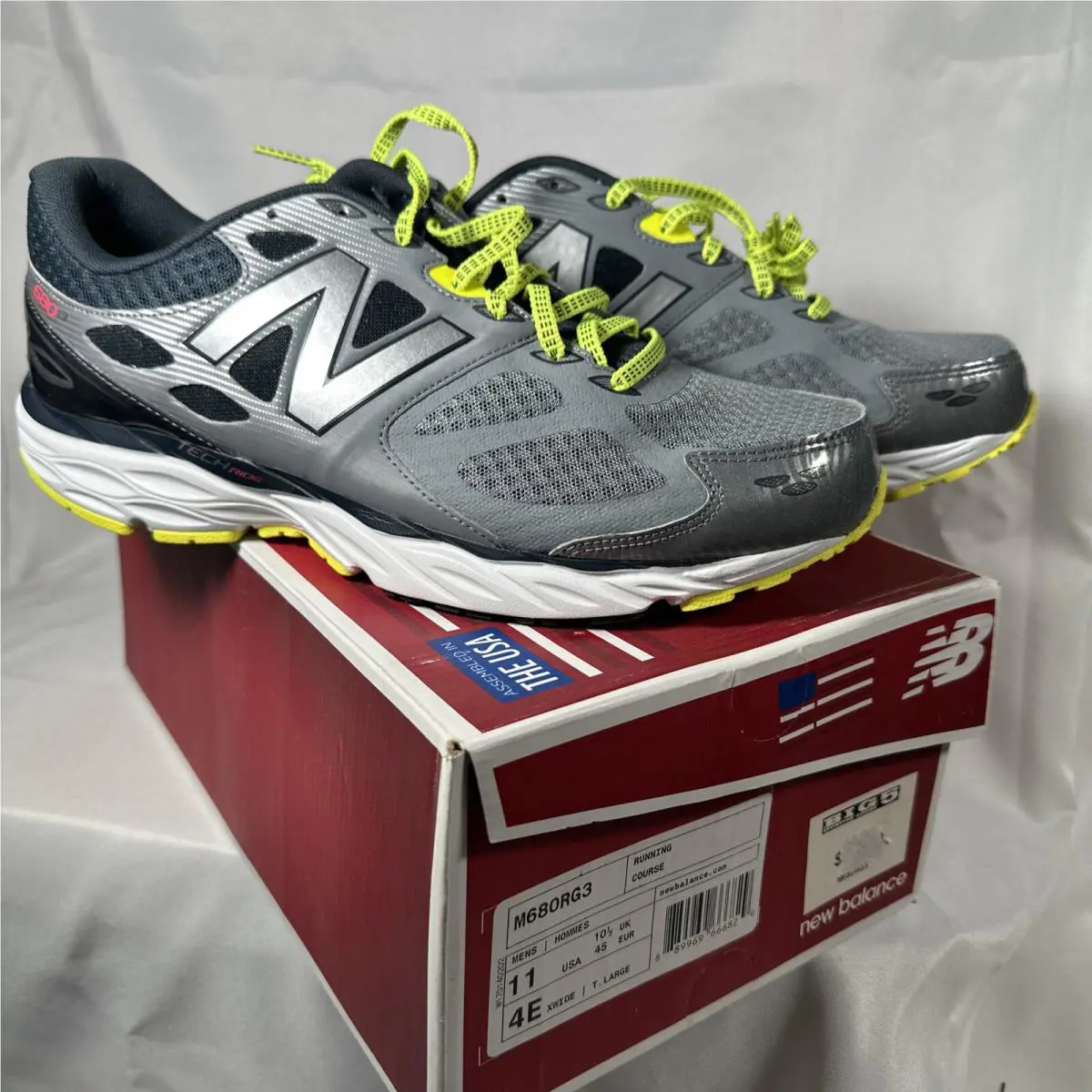 New Balance shoes - M680RG3 - M680RG3 - Gray (UPC: 0889969666829) 1