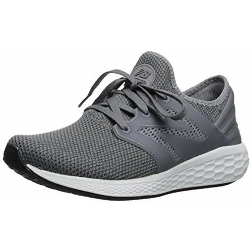 New Balance Men`s Fresh Foam Cruz V2 Sneaker Grey/white 8 D US