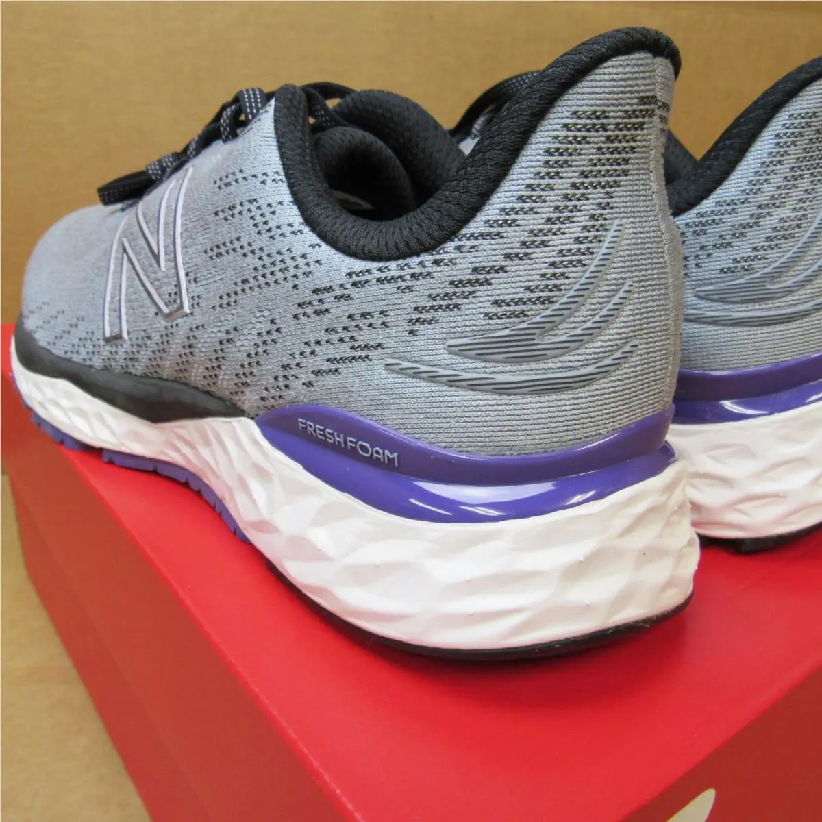 New Balance shoes - New Balance 880 v11 - Gray/Black/White/Purple 9