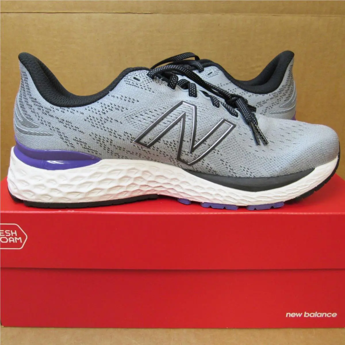 New Balance shoes - New Balance 880 v11 - Gray/Black/White/Purple 12