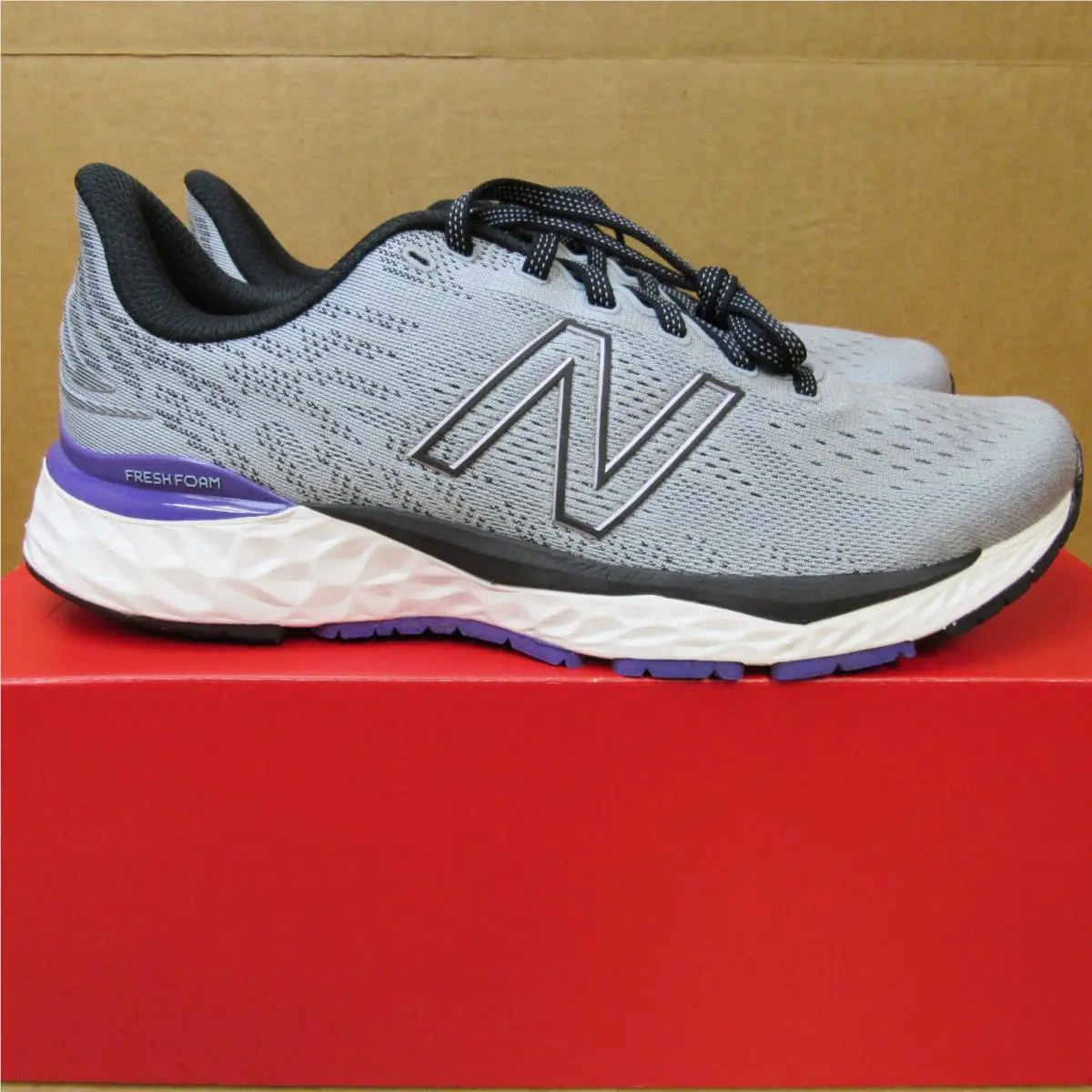 New Balance shoes - New Balance 880 v11 - Gray/Black/White/Purple 14