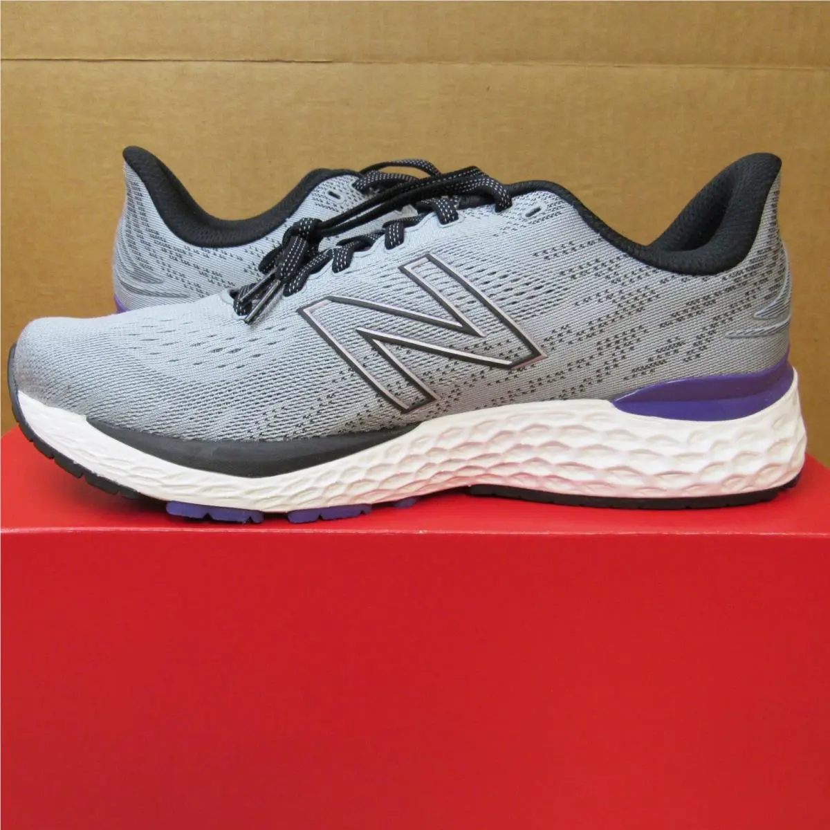New Balance shoes - New Balance 880 v11 - Gray/Black/White/Purple 15