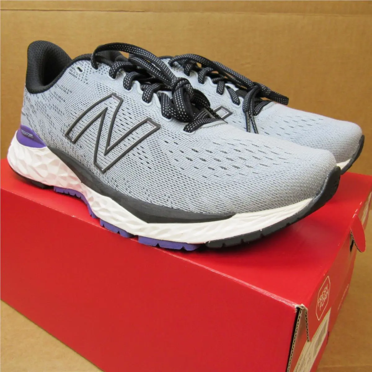 New Balance shoes - New Balance 880 v11 - Gray/Black/White/Purple 4