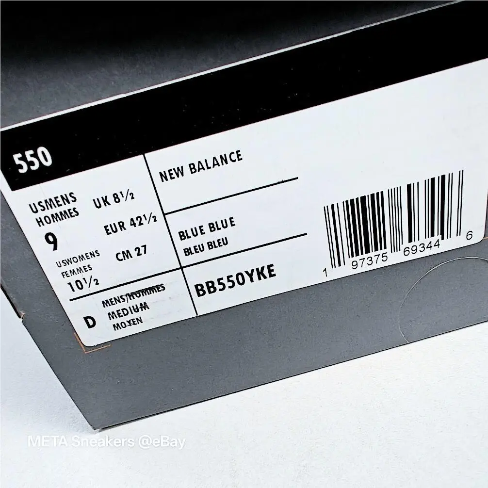 New Balance shoes - New Balance BB550 - BB550YKE - White 1