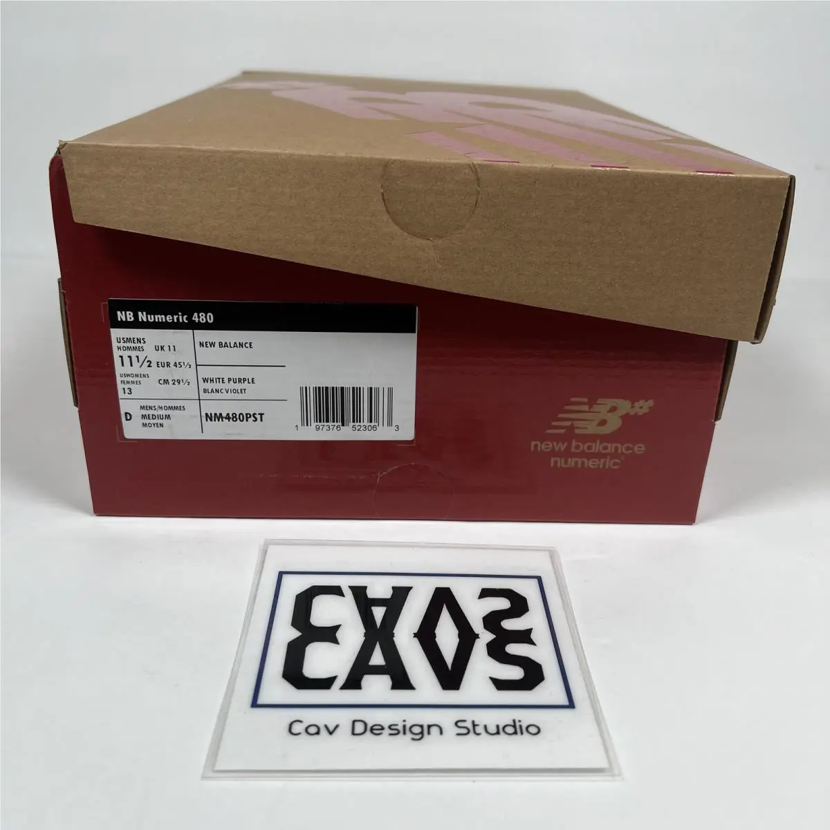 New Balance shoes - New Balance Numeric - Numeric - NM480PST - White (UPC: 197376523063) 8