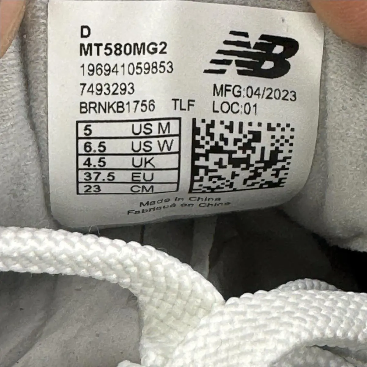 New Balance shoes - New Balance 580 - MT580MG2 - Gray 13