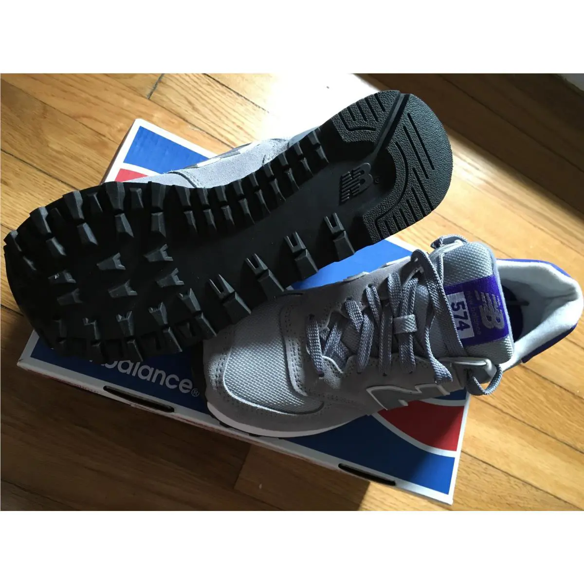 New Balance shoes - Gray / Blue 0
