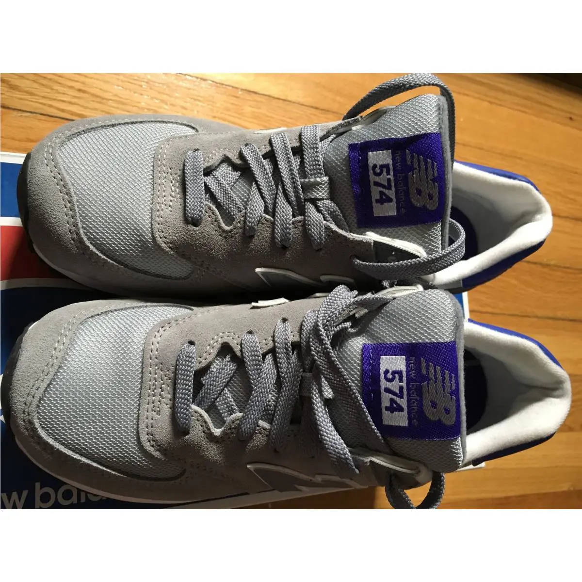 New Balance shoes - Gray / Blue 1