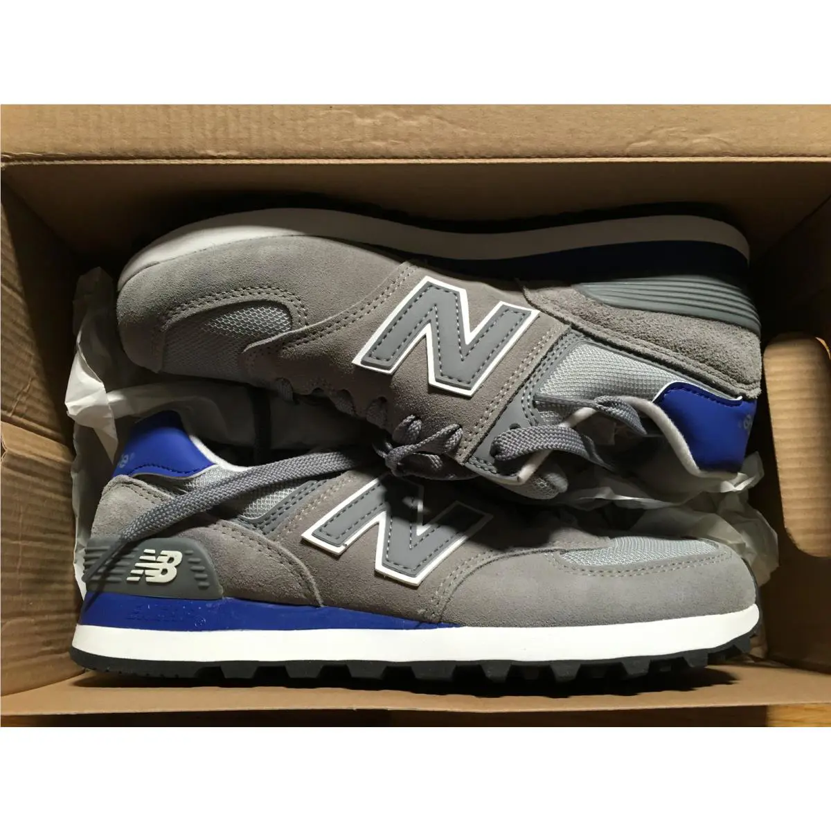New Balance shoes - Gray / Blue 2