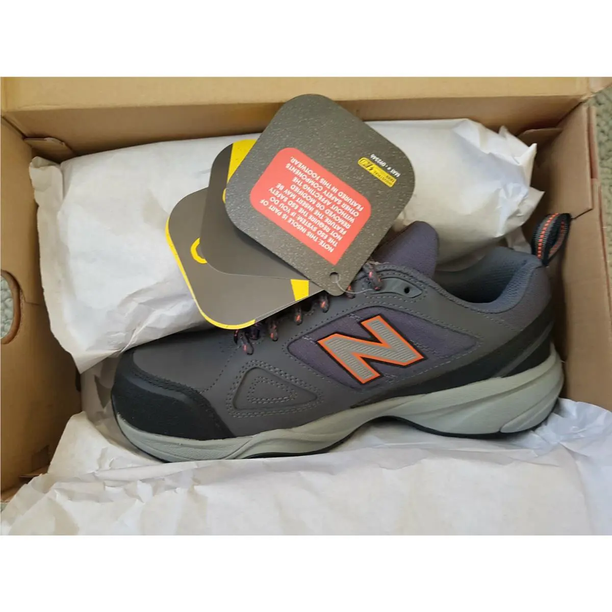 New Balance shoes - 627V2 - 627V2 - Grey/Orange 0
