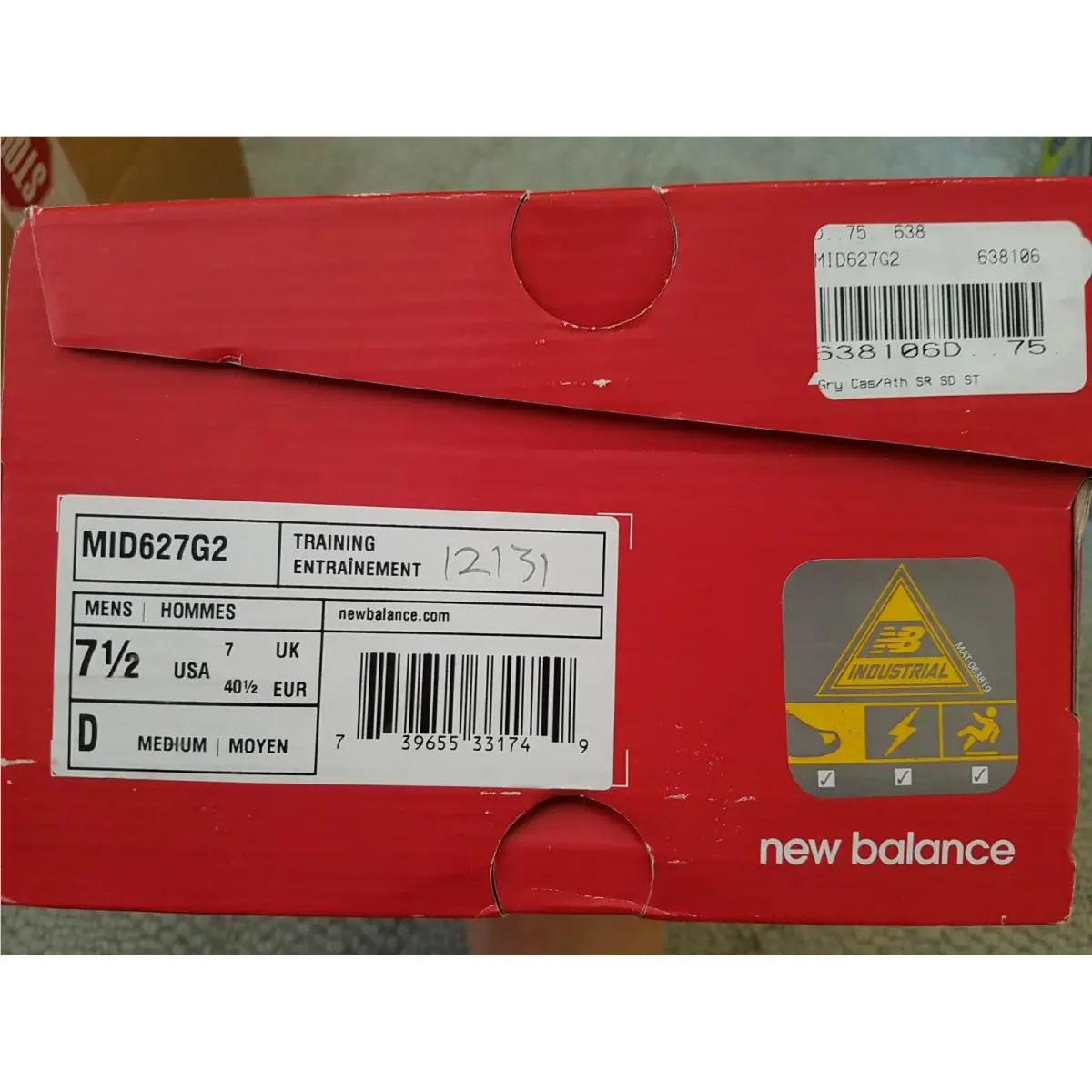 New Balance shoes - 627V2 - 627V2 - Grey/Orange 2