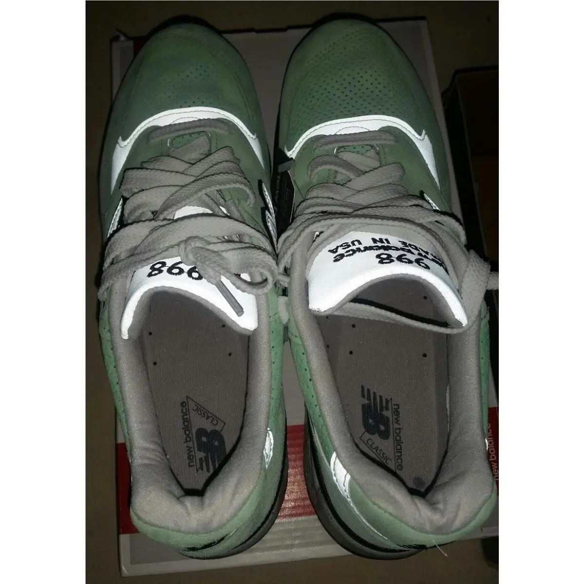 New Balance shoes - New Balance 998 - Mint Green Gray Black (UPC: 190737707867) 0