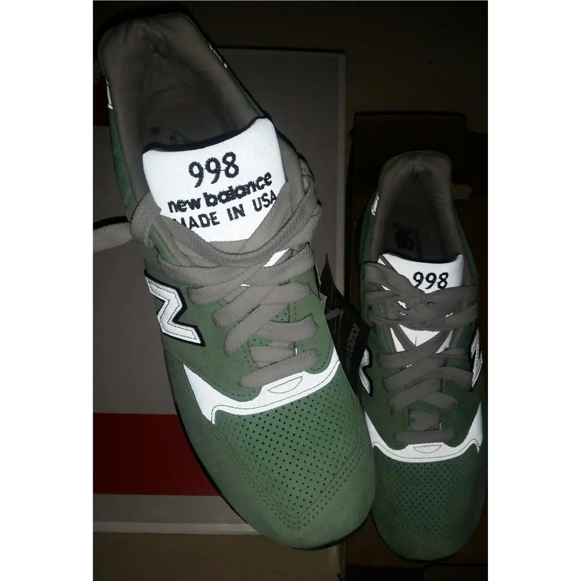 New Balance shoes - New Balance 998 - Mint Green Gray Black (UPC: 190737707867) 1