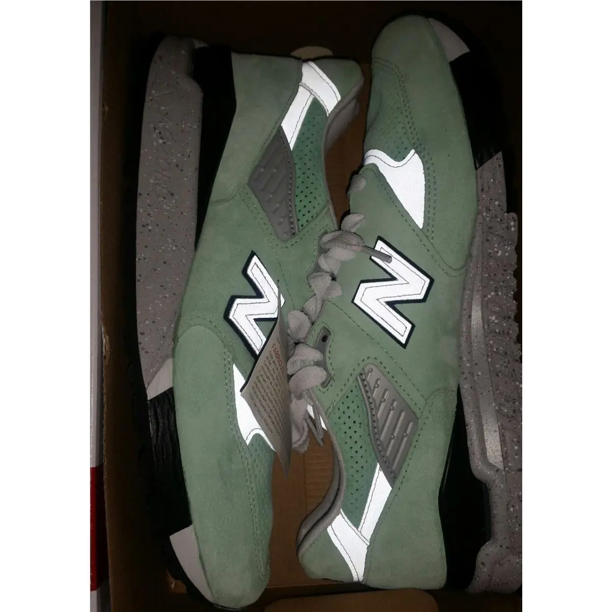 New Balance shoes - New Balance 998 - Mint Green Gray Black (UPC: 190737707867) 3