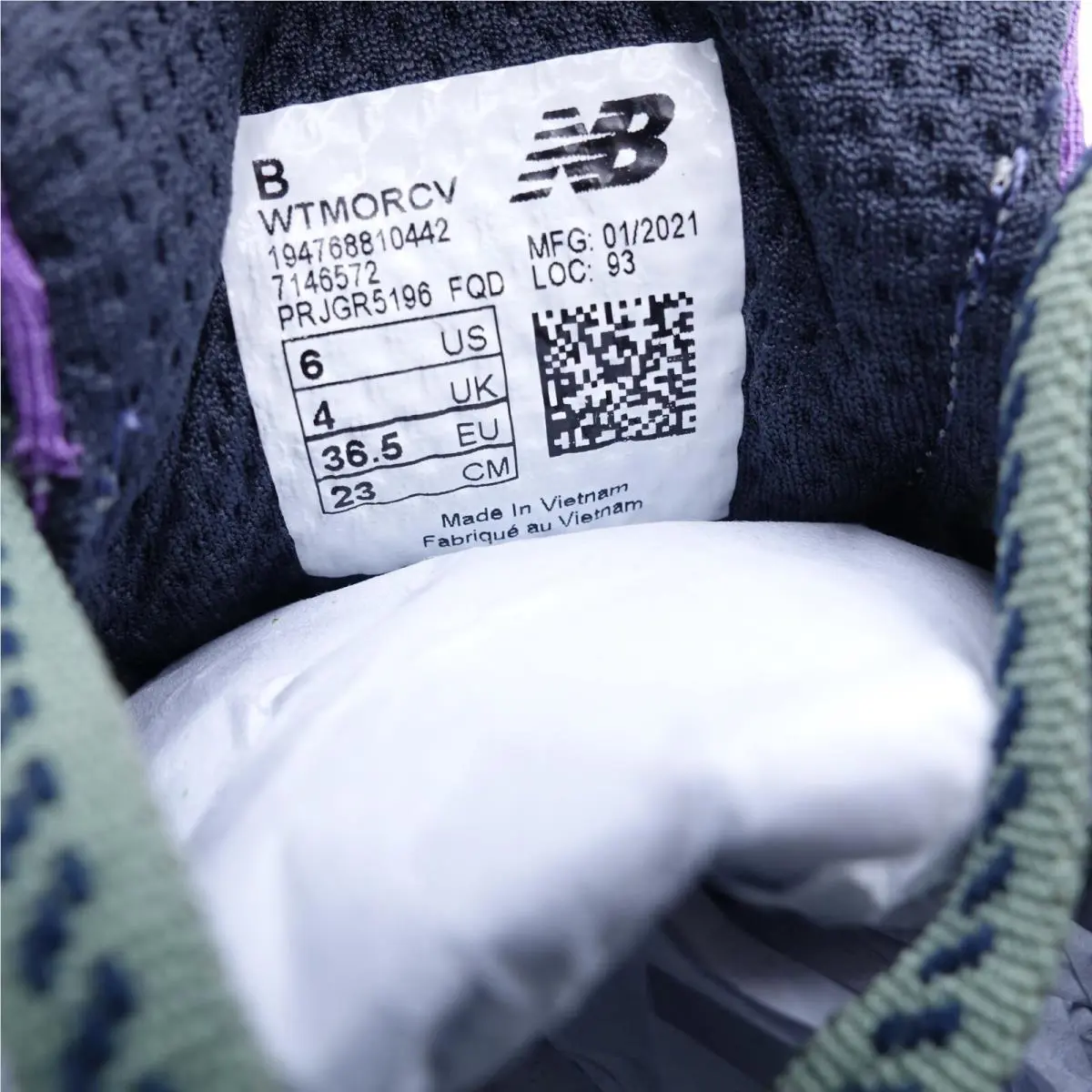 New Balance shoes - New Balance Fresh Foam More Trail v1 - WTMORCV - Green (UPC: 194768810442) 0