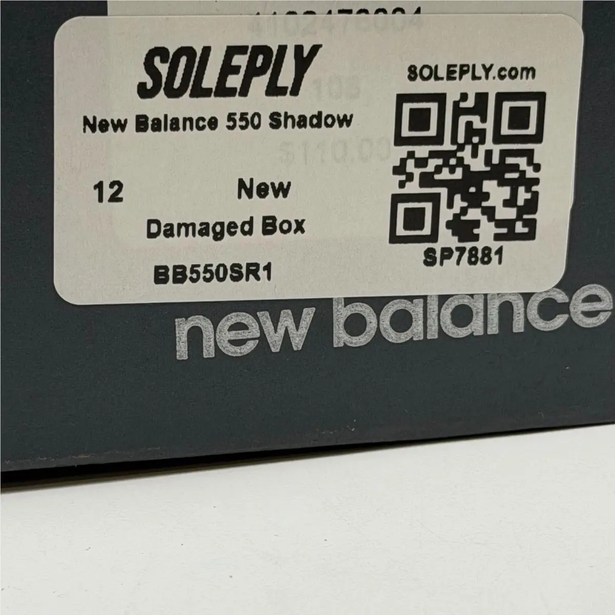 New Balance shoes - BB550SR1 - BB550SR1 - Black 6