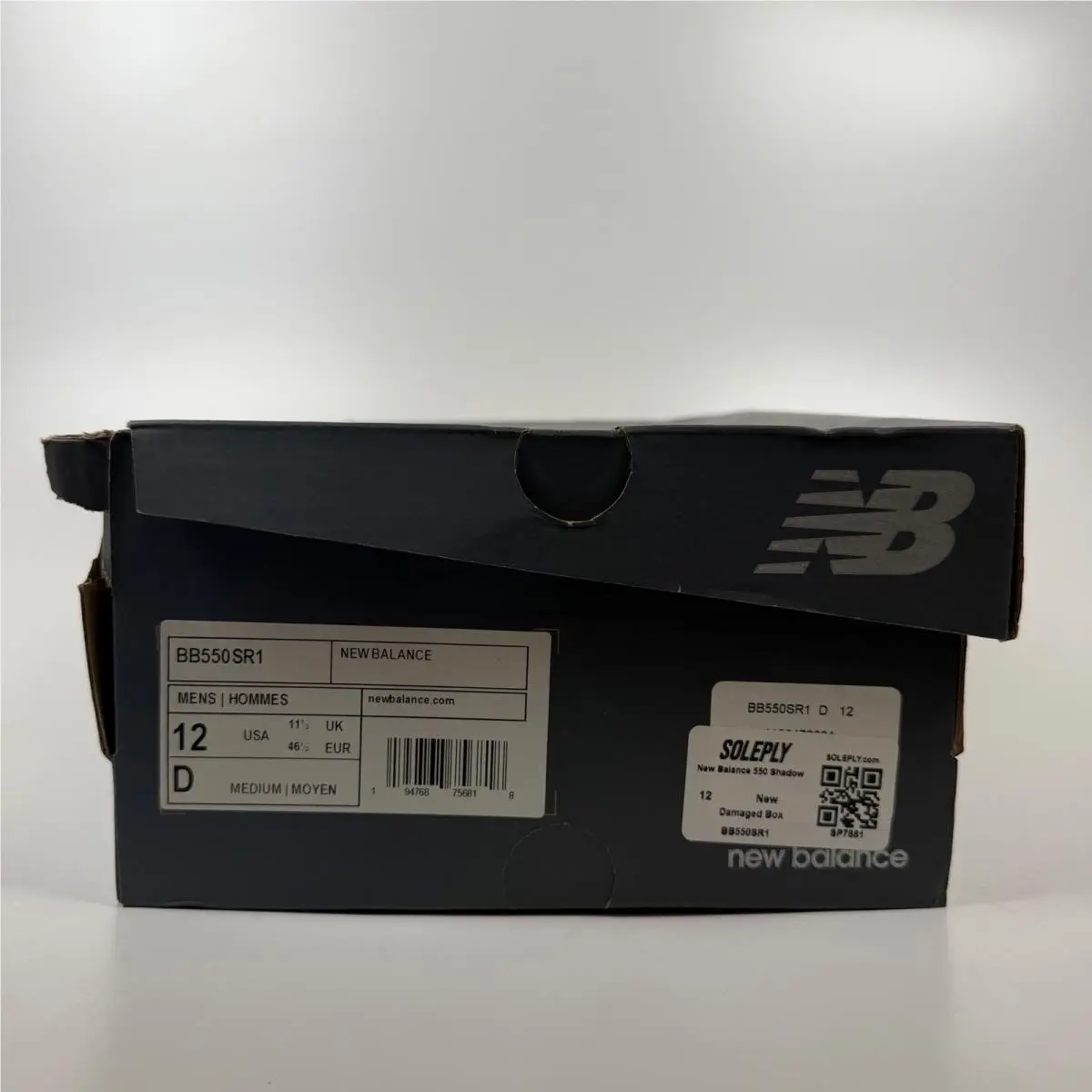 New Balance shoes - BB550SR1 - BB550SR1 - Black 7