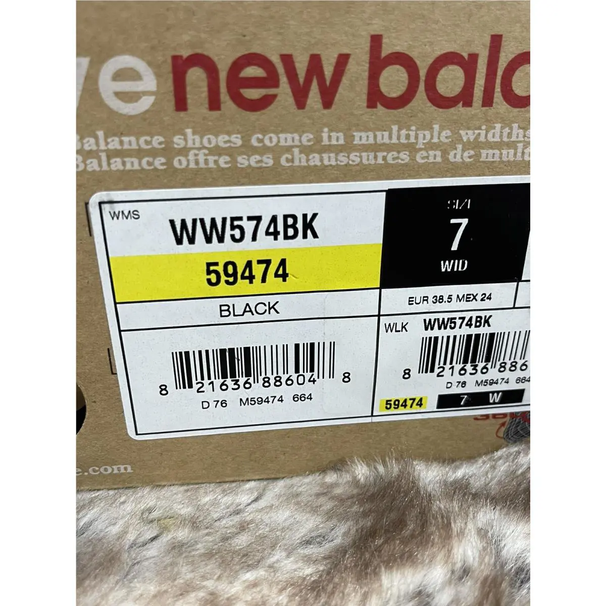 New Balance shoes - New Balance 574 - WW574BK - Black 12