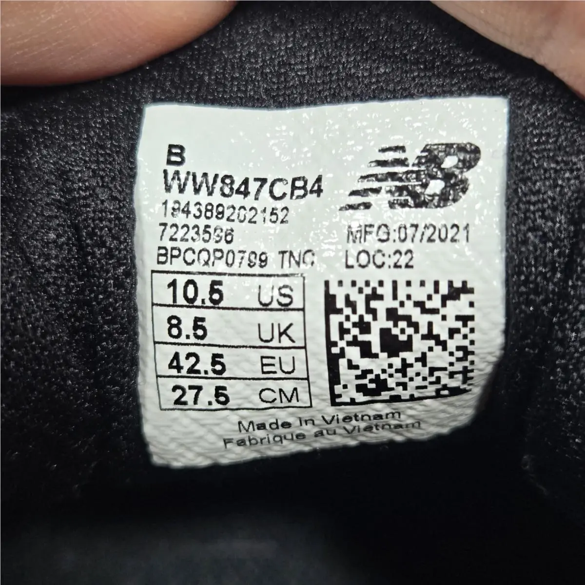 New Balance shoes - New Balance 847 - WW847CB4 - Black 3