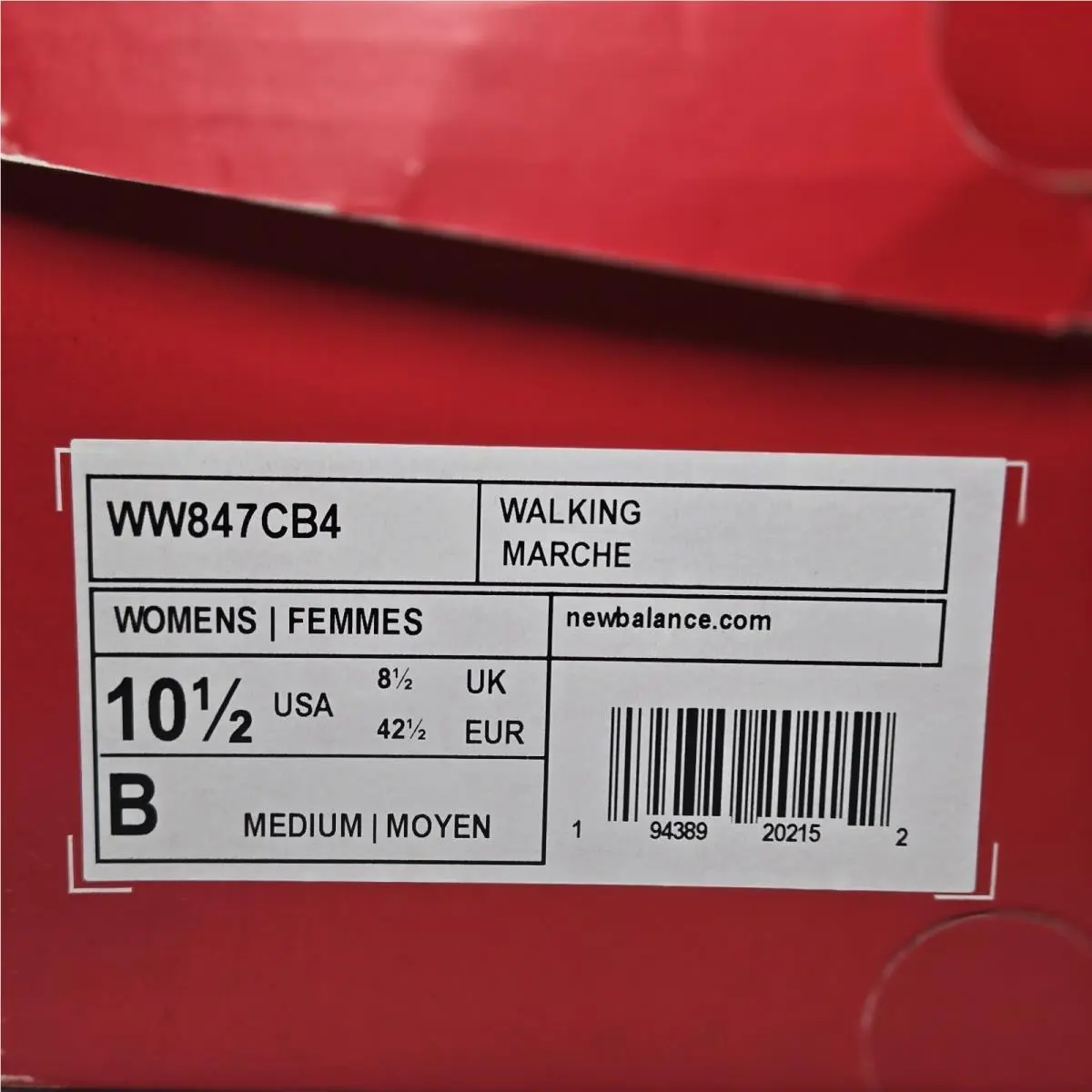 New Balance shoes - New Balance 847 - WW847CB4 - Black 5