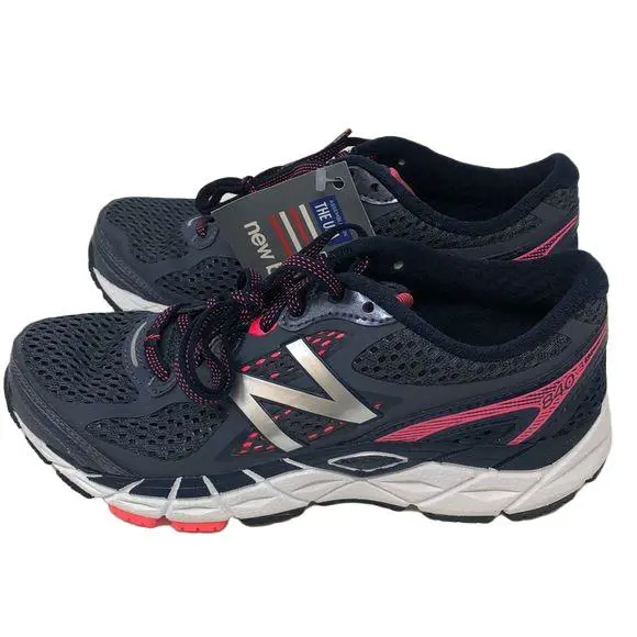 New Balance shoes - Grey/Pink (UPC: 190325297749) 0