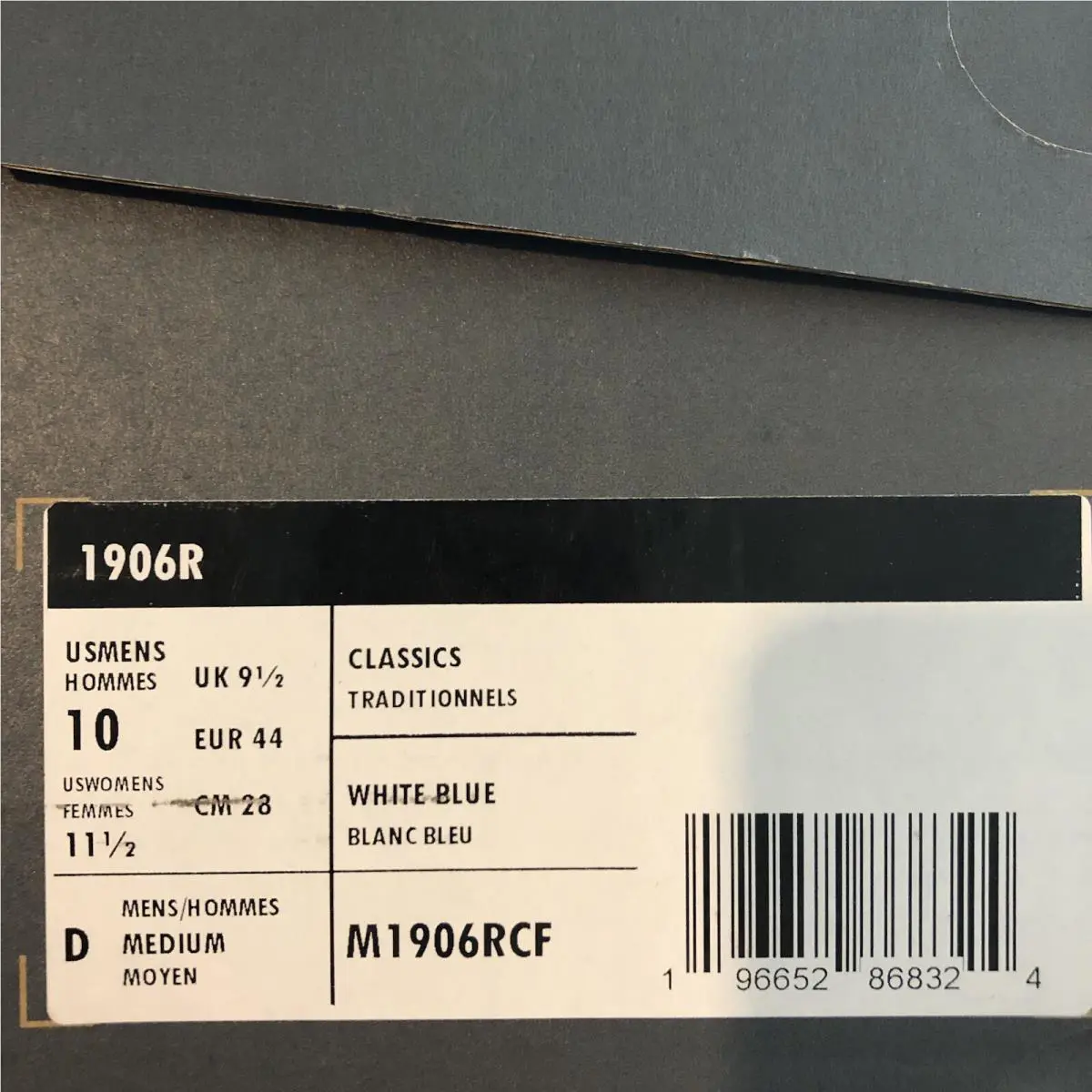 New Balance shoes - New Balance 1906R - M1906RCG - White/Virtual Blue/Prism Purple, Manufacturer: Hi-Lite (UPC: 196652868317) 9