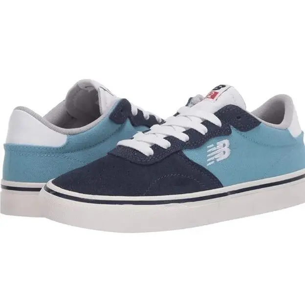 New Balance All Coasts 232 Light Blue Navy Size 8.5 D Sneakers