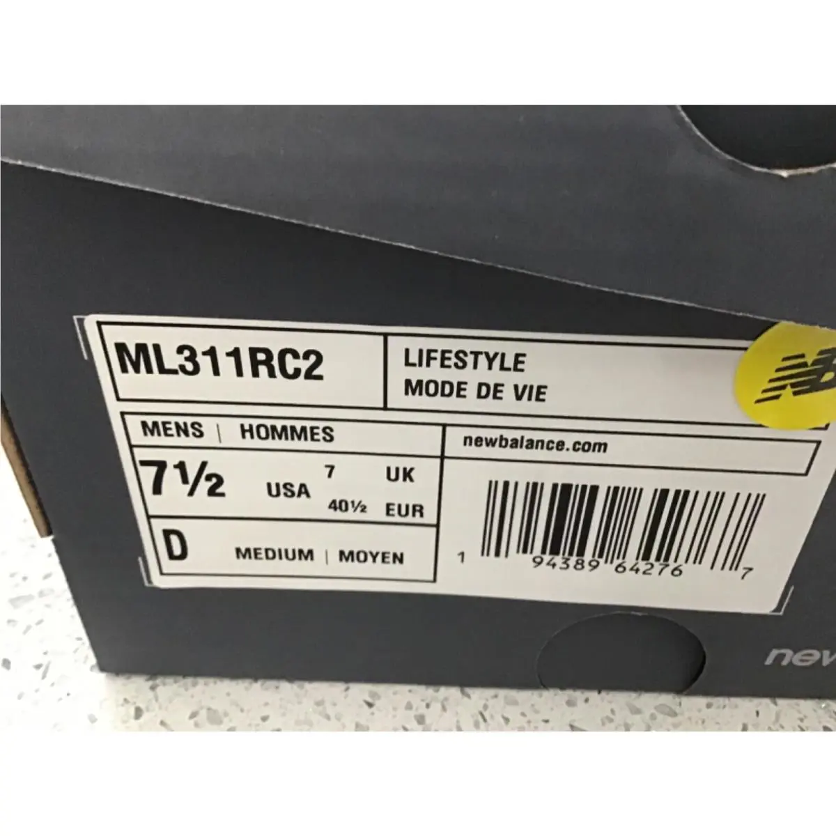 New Balance shoes - ML311RC2 - ML311RC2 - Blue (UPC: 194389642767) 6